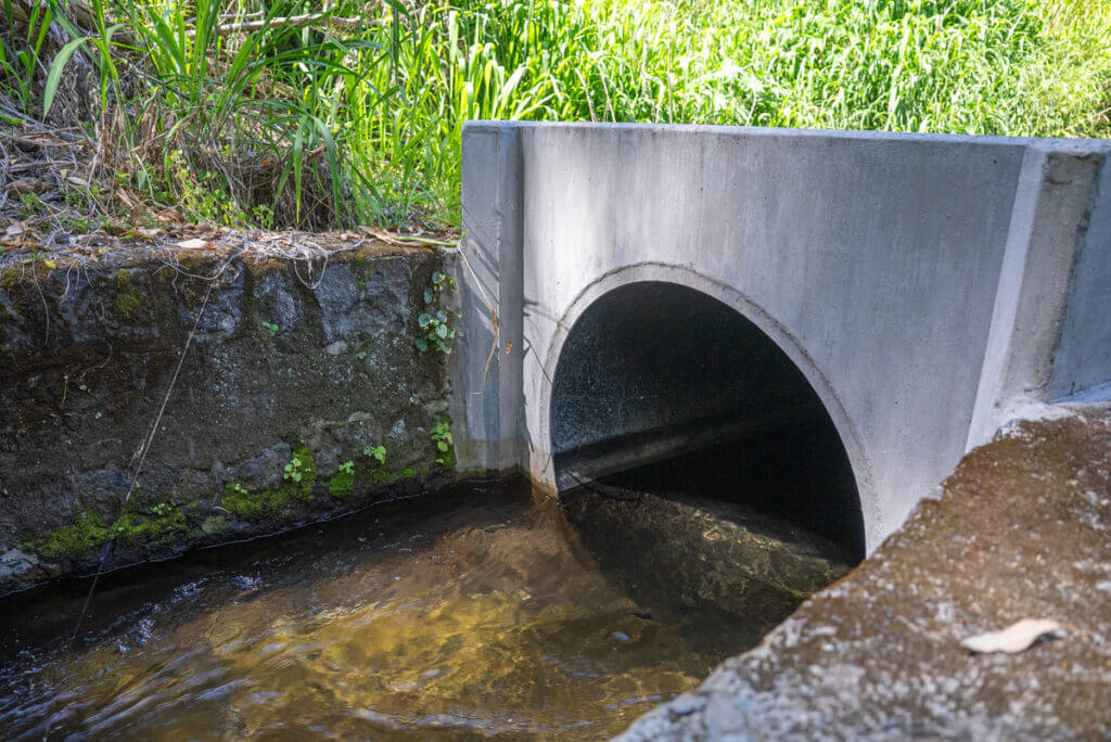 Structural ditch improvements and flume restoration for consistent agricultural water flow