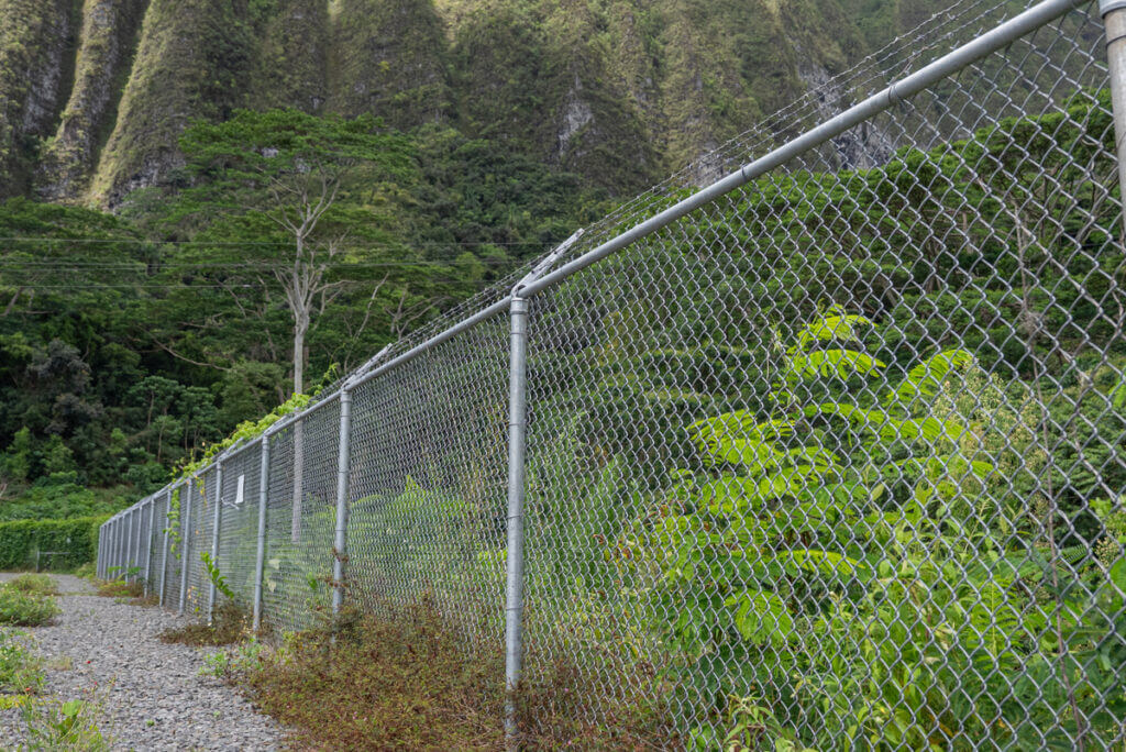 Monument restoration and embankment rehabilitation for Hawaii Department of Agriculture